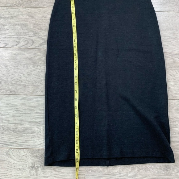 Nicole Bridger Black Midi Fitted Classic Career Skirt - Picture 8 of 8